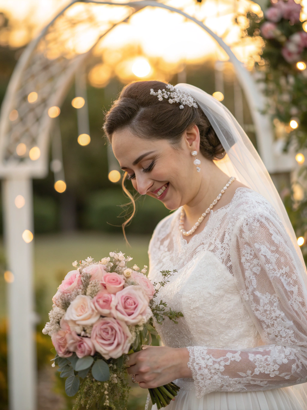 Bridal Portrait in Ethereal Light